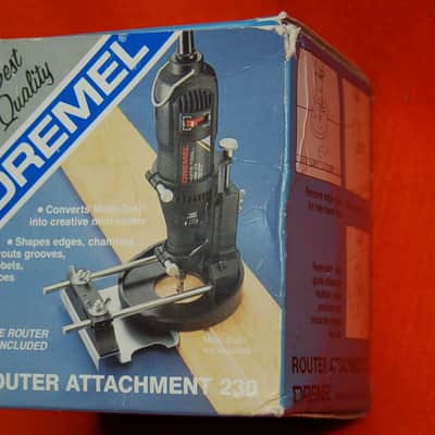 Dremel Router Attachment 230 for use with Moto-Tool Models 245,250,260,270,275,280,285,370,380, 395 image 1