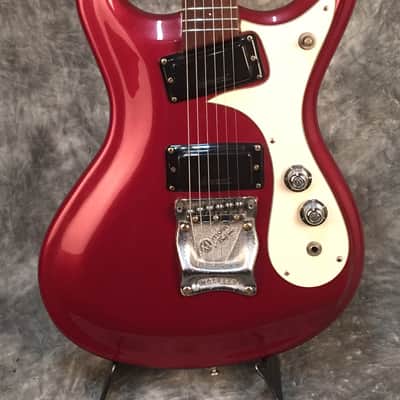 Mosrite of Canada Mark I  Prototype 1990 cranberry red image 1