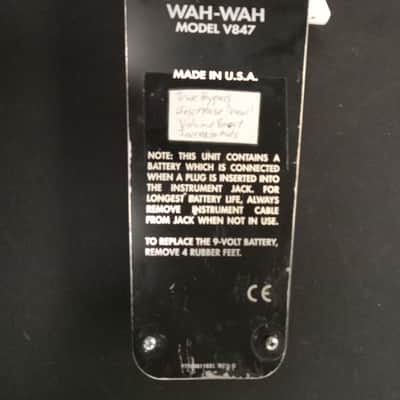 Vox V847 Wah Pedal Placebo Farm Modded with True Bypass, LED, Increased Vocal Quality / MIds, Volume Boost with Variable Control image 2