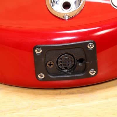 RARE! 1995 American Standard Fender GC-1 GK Roland Ready Stratocaster Lipstick Red! USA Strat! +OHSC 99572 image 15