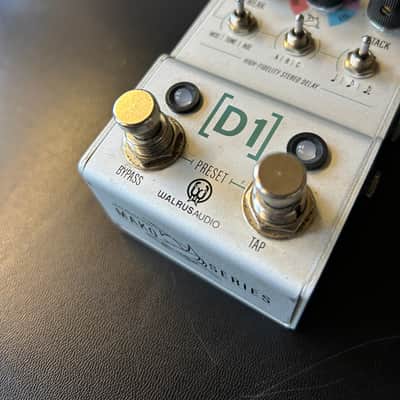 Walrus Audio D1 High-Fidelity Delay Guitar Effects Pedal image 3