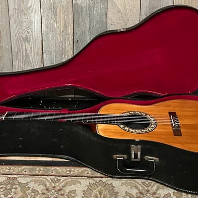 Rare Vintage 1970's Ovation USA 1124-4 Balladeer Acoustic Classical Guitar, image 20