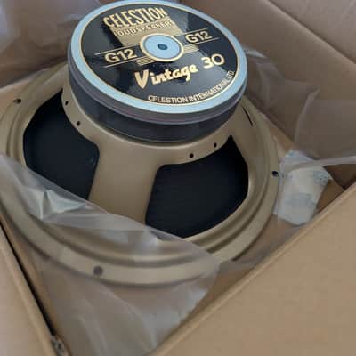 Celestion G12 Vintage 30 12" 60-Watt 8ohm Guitar Amp Speaker 2020s - White image 2