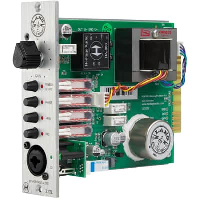 Heritage Audio Lang Electronics 312L 500-Series Preamp image 3