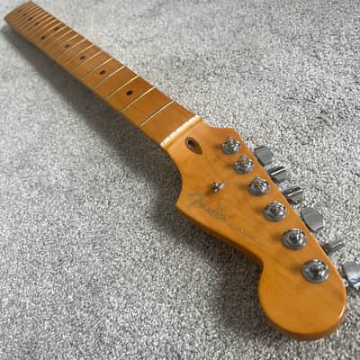 Fender American Ultra Strat Neck 2020 - Maple with Locking Tuners image 2