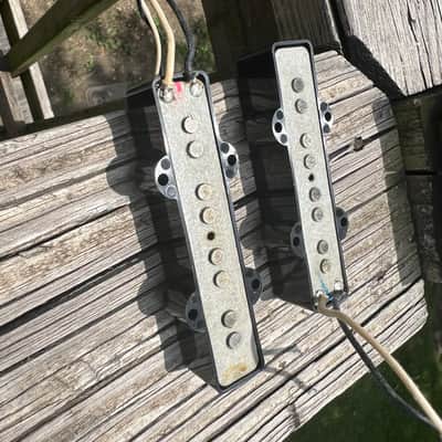 Fender 099-2243-000 Pure Vintage '74 Jazz Bass Pickup Set 2020s - Black image 2
