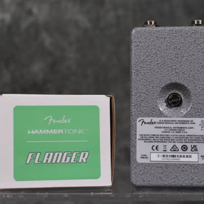 Fender Hammertone Flanger Pedal w/ FREE Same Day Shipping & FREE Patch Cable image 2