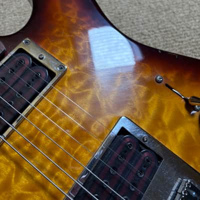 Warmoth Custom Tele Shaped Electric Guitar Vintage Burst image 12