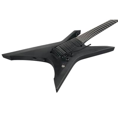 Ibanez Iron Label Xiphos Series XPTB720 7-String Electric Guitar, Black Flat image 6
