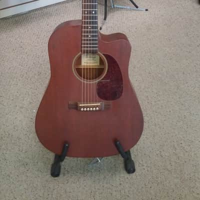 Martin DC15-E Acoustic Electric Mahogany w/ Hard Case image 1