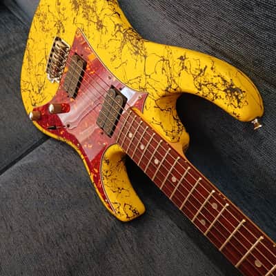 Ibanez GIO custom paint // Tortoise Pickguard with Ibanez Quantum pickups image 9