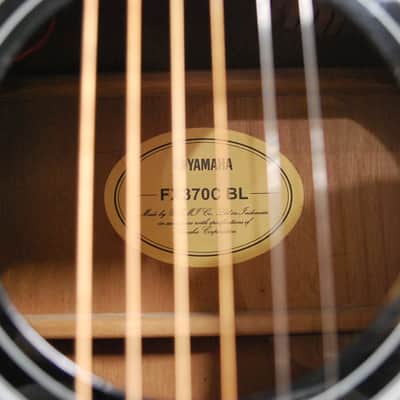 Yamaha FX370C-BL Black image 5
