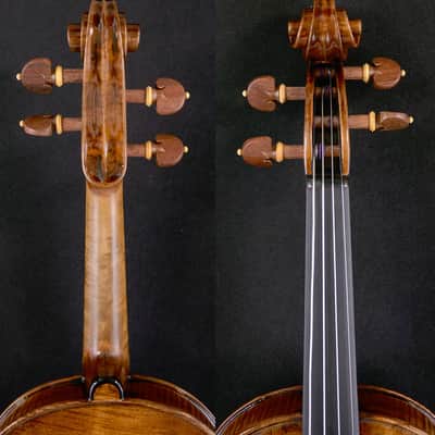 Amazing Sounding Violin Master Wang's Own Work 200-y old Spruce No. W58 image 3