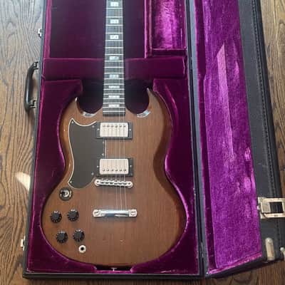 1973 Gibson SG Standard LEFTY - Walnut w/ OHSC image 24