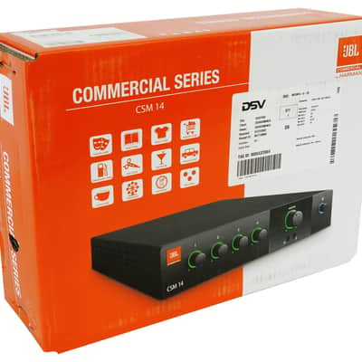 JBL Professional CSM-14 Commercial Series 4-input, 1-output Audio Mixer image 6