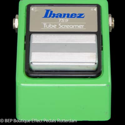 Ibanez TS-9 Tube Screamer 1992 s/n 339982 with JRC4558D made in Japan image 8