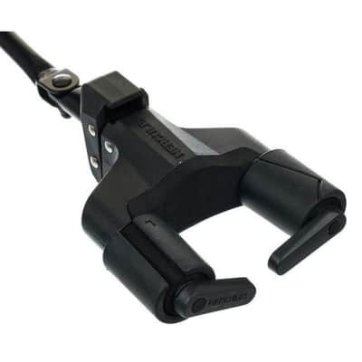 Hercules GSP40WB Plus Auto Grip Long Arm Guitar Wall Hanger w/ Steel Wall Mount image 2