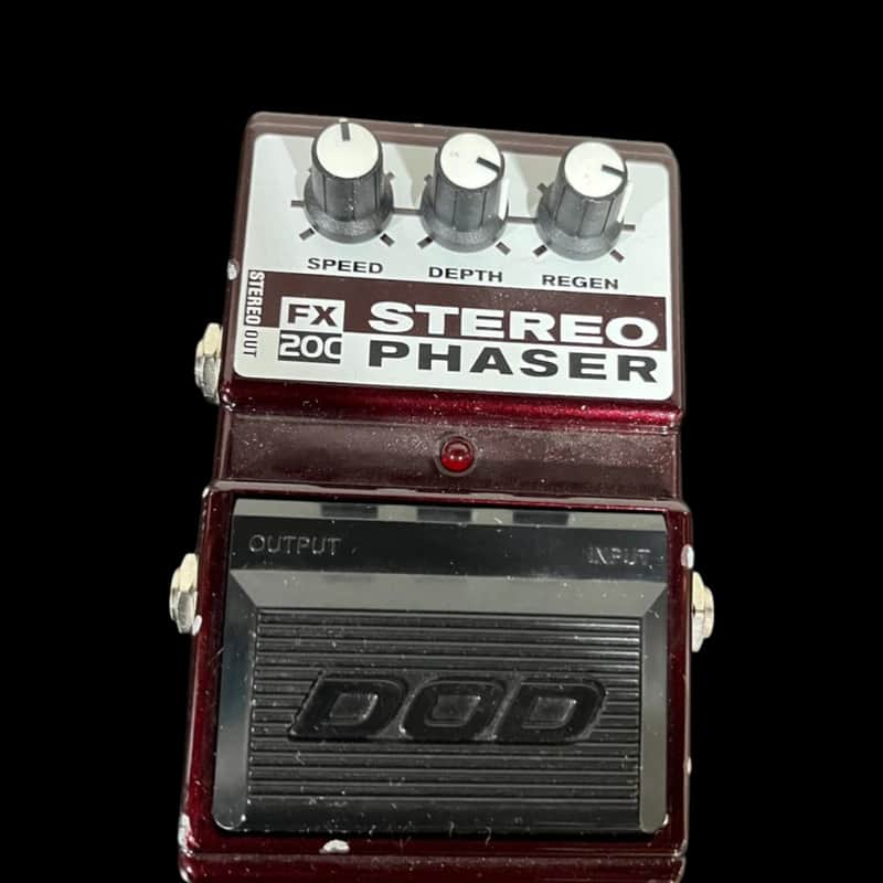 DOD Stereo Phaser FX20C 2000s - Black X14480 image 1