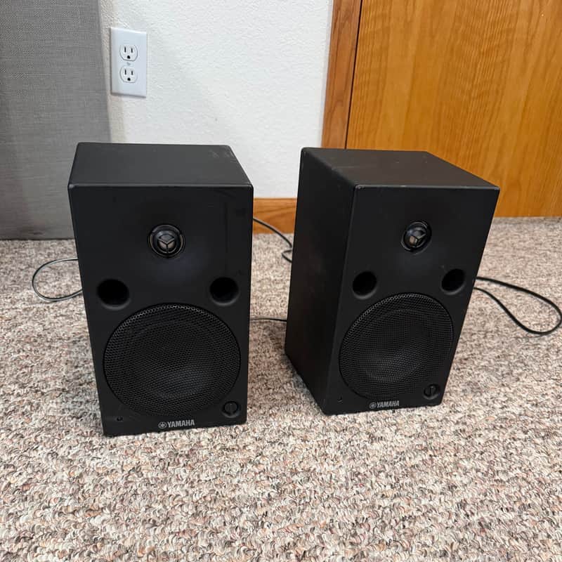 Yamaha MSP5 Powered Studio Monitor Pair 2011 - Present - Black image 1