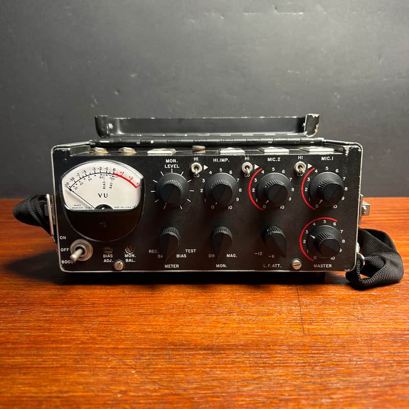 1967 RCA Field Recorder germanium transformer coupled Mic Preamp Mixer modded for 120v vintage image 1