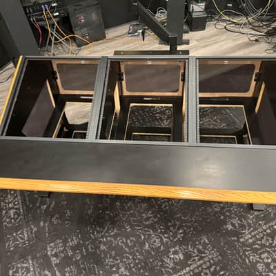 Sterling Modular Plan B Mixing / Mastering Desk Black / Oak Trim image 5