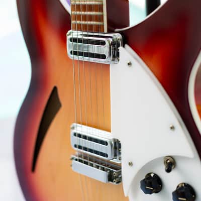 1999 Rickenbacker 360V64 6 String Guitar Fireglo 360 V64 image 9