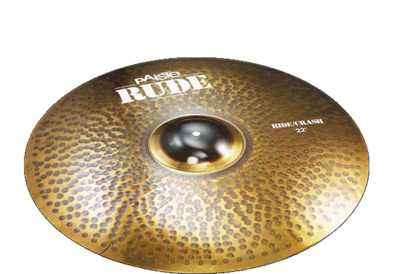 Paiste Rude Series 22-Inch Ride/Crash Cymbal image 1