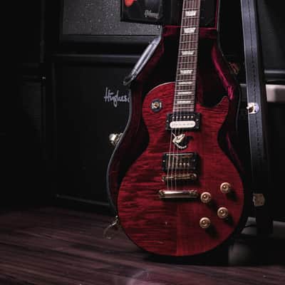 Gibson Custom Limited Mayday Monster Les Paul - Monster Autographed  2017 Monster Red image 6