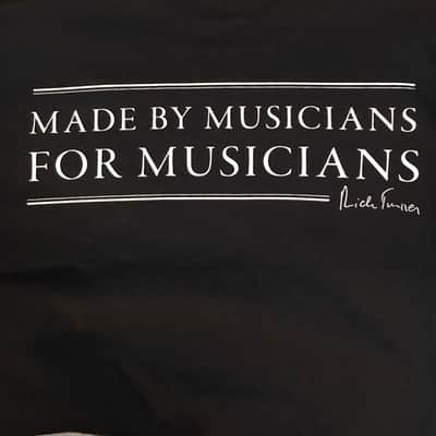 Rick Turner Rick Turner Guitars T-Shirt XXL Black Bild 2