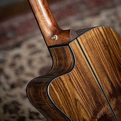 Cort Gold Series Gold-OC6 Bocote Acoustic-Electric Guitar w/ Solid Sitka Spruce Top, Bocote Back & Sides, Fishman Flex Electronics, Natural Glossy w/ Case, See Video, Mint Condition image 14
