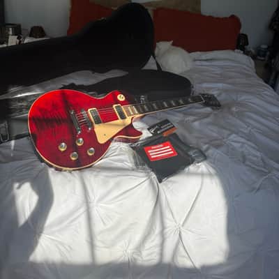 AAA FLAME 2000 Gibson Les Paul Deluxe 30th Anniversary Limited Edition image 10