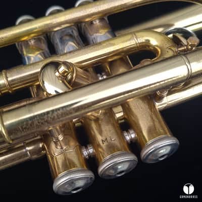 NY Bach Stradivarius Mt. Vernon N.Y 37 ML 112 leadpipe cornet mouthpiece gamonbrass image 12