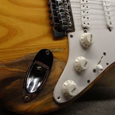 Fender Stratocaster with Maple Fretboard 1978 - 1981 -Seymour Duncan JB Jr and SSL-2 pickups--Lots of MOJO here- Natural image 18