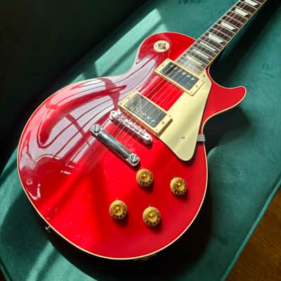 Gibson Les Paul Custom Shop Made To Measure 2014 - Cardinal Red - Dark Back image 3