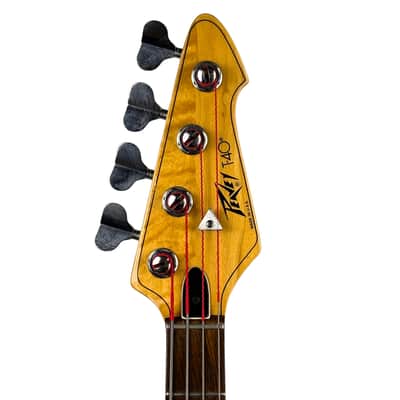 Peavey T-40 4-String Bass, Rosewood Fretboard, Red 1980 W/OHSC (Used) image 8
