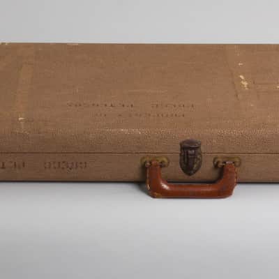 Fender Jazz Bass Solid Body Electric Bass Guitar (1960), ser. #54837, original brown tolex hard shell case. image 11