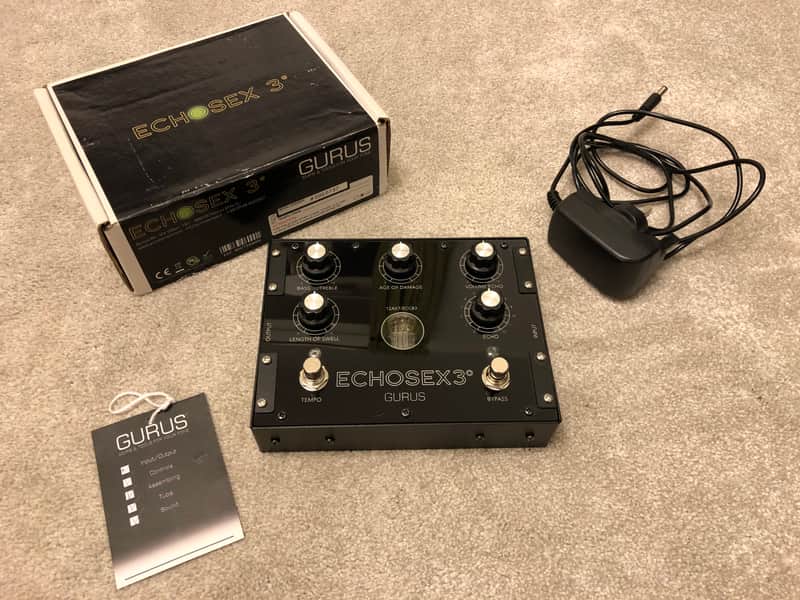 Gurus Echosex 3 - Tube Binson Echorec Delay Pedal image 1