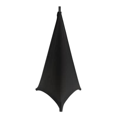 Gator Cases GPA-STAND-2-B | Stretchy Speaker Stand Cover 2-Side Black image 1