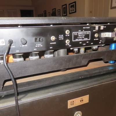 Ampeg V4 Linden NJ Original Cover & Cable CTS Speakers image 4