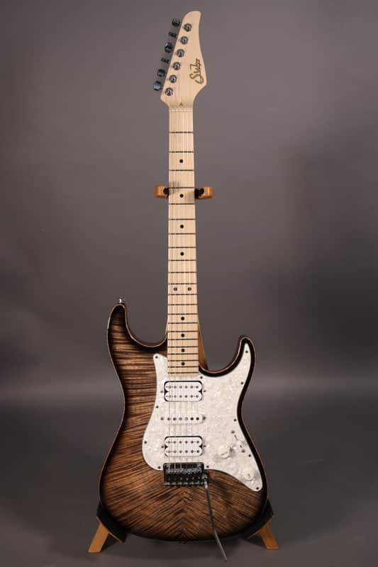 Suhr Pro Series S4 2013 - Transparent Charcoal Burst image 1