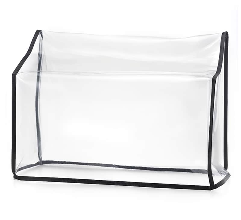 Fuselli Krystal Accordion Cover (KC-1) Clear image 1