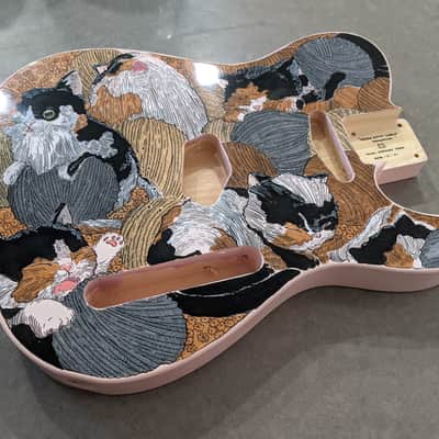 Maverick Telecaster Body KittyCaster Art image 2