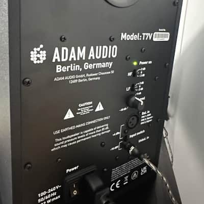 ADAM Audio T7V 7" Active Studio Monitors (Pair) 2010s - Black image 5
