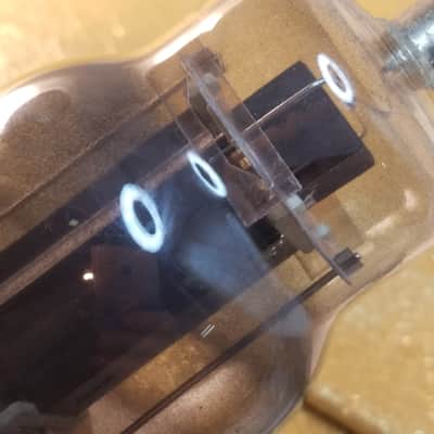 CBS Tight Matched Pair (2) 807 tNOS AT1000 TESTED Vacuum Tubes greyglass 25-Watt DD dual D bottom getters VT-100-A Beam Power 1937-1966 image 9