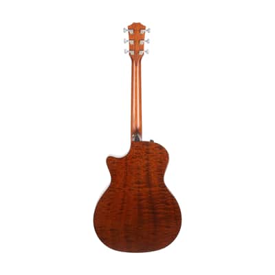 2018 Taylor Custom 11051 Grand Auditorium Lutz Spruce Top w/Quilt Sapele Acoustic Guitar, 110912XXXX image 3