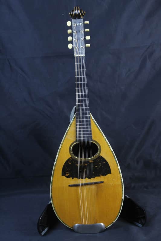 Vintage John Brandt Style C Bowlback Mandolin c1900 image 1
