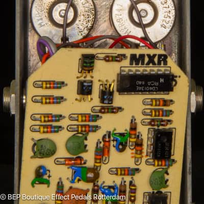 MXR MX-103 Script Blue Box 1975 s/n 304906 Jimmy Page, Rowland S Howard - Birthday Party image 12
