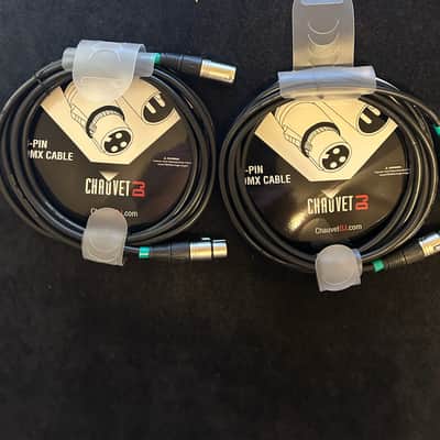 (2) Chauvet COLORstrip Mini DMX RGB LED Wash Light Bars  with remote control and (2) 10 ft DMX cables image 8