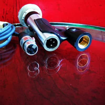 Vintage 1980's Shure 565SD Switchable Cardioid Dynamic Microphone Low Z w accessories # 7 image 13