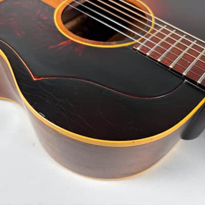 1959 Gibson LG-1 Sunburst Finish Acoustic Guitar w/OSSC image 14